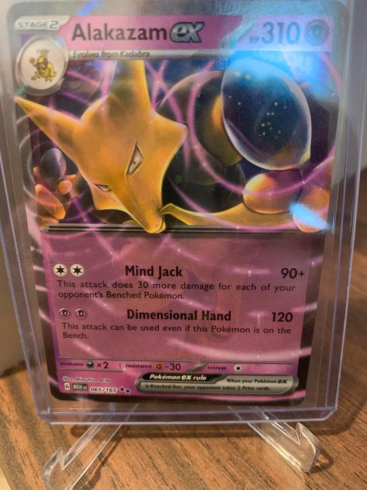 Pokemon alakazam ex 151, Hobby & Loisirs créatifs, Jeux de cartes à collectionner | Pokémon, Comme neuf, Enlèvement ou Envoi