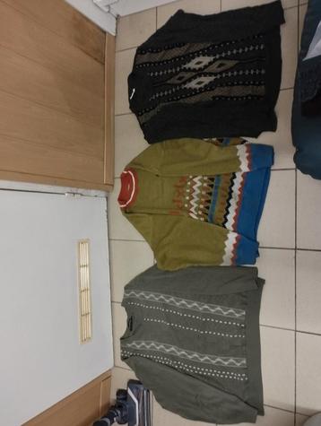 3 heren truien per stuk 5 euro maat xl kleur verschillende 
