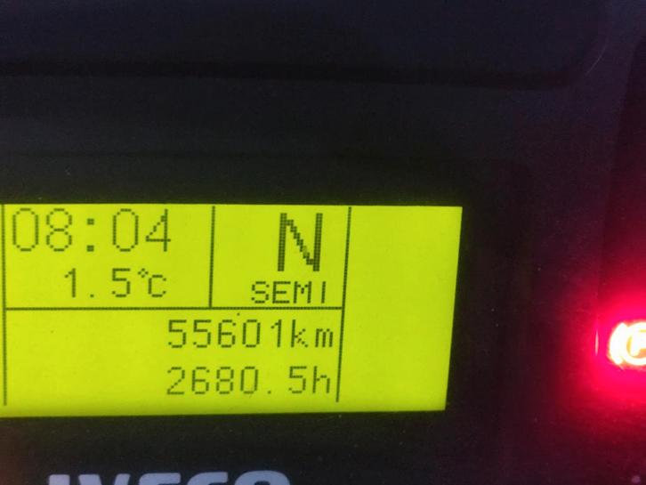 Container vrachtwagen, Autos, Camions, Particulier, Iveco, Diesel, Euro 5, 2 portes, Automatique, Blanc, Bleu, Enlèvement