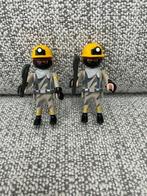 Playmobil 2 figuurtjes mijnwerkers, Utilisé, Enlèvement ou Envoi, Playmobil en vrac