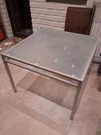 Tuintafel 1 op 1 op 0,75, Tuin en Terras, Ophalen, Gebruikt, Vierkant, Aluminium