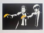 Banksy - Pulp Fiction Banana, Antiek en Kunst, Ophalen of Verzenden