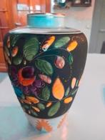Handbeschilderde vaas, Hubert Bequet, Antiek en Kunst, Ophalen of Verzenden