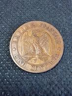 5 cent 1854w Frankrijk, Timbres & Monnaies, Monnaies | Europe | Monnaies euro, Enlèvement ou Envoi, France, 5 centimes