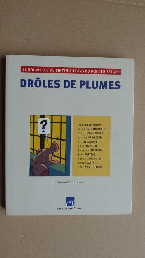 Tintin/ Hergé - Drôles de plumes - 11 Nouvelles de Tintin, Boeken, Stripverhalen, Nieuw, Ophalen of Verzenden