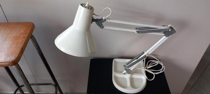 Ancienbe lampe d'architecte articulée, Maison & Meubles, Lampes | Autre, Utilisé, Enlèvement ou Envoi