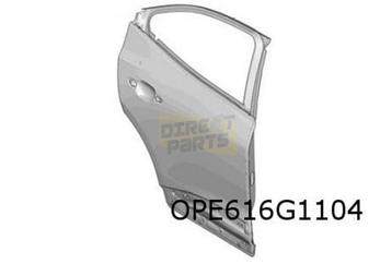 Opel Mokka B (11/20-) (P2QO) Achterportier Rechts (te spuite beschikbaar voor biedingen