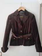 Veste velours marron C&A, Maat 38/40 (M), Bruin, Jasje, Gedragen