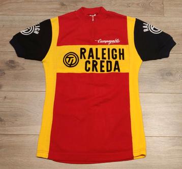 Maillot de vélo Vintage TI Raleigh Creda  disponible aux enchères