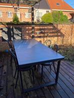 Zo goed als nieuw – tuintafel van IKEA (VÄRMANSÖ), Tuin en Terras, Ophalen, Zo goed als nieuw, Rechthoekig, Aluminium