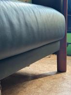 Groene leder zetel jaguar, Huis en Inrichting, Ophalen, Gebruikt, 150 tot 200 cm, Tweepersoons