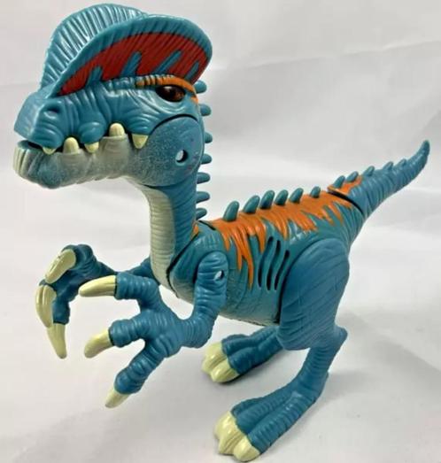 Jurassic Park World Hasbro Dilophosaurus Dinosaurus dino, Kinderen en Baby's, Speelgoed | Actiefiguren, Zo goed als nieuw, Verzenden