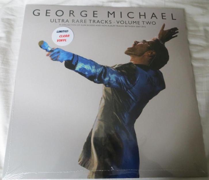 George Michael „Ultra Rare Tracks Volume Two” CLEAR Vinyl Lp, Cd's en Dvd's, Vinyl | Pop, Nieuw in verpakking, 2000 tot heden
