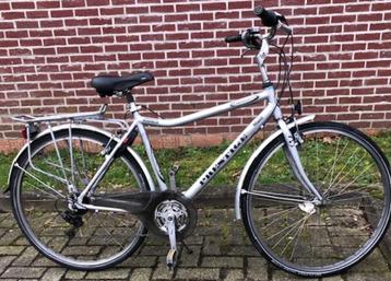 herenfiets PRESTIGE met18 versnellingen,nagezien-alles werkt beschikbaar voor biedingen