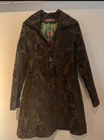 Chique halflange jas, Maat 38/40 (M), Bruin, Zo goed als nieuw, Desigual