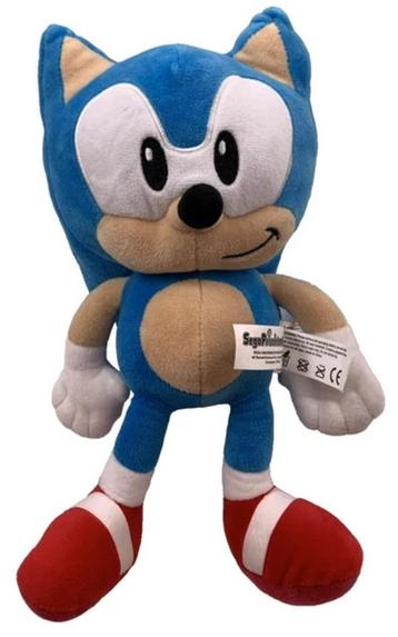 Sonic The Hedgehog Sega pluche knuffel velours figuur 30 cm beschikbaar voor biedingen