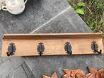 Eiken kapstok, Ophalen, Gebruikt, Hout, Wandkapstok
