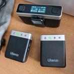 Draadloze microfoons voor vlog, professioneel YouTube, Ophalen of Verzenden, Zo goed als nieuw, Draadloos