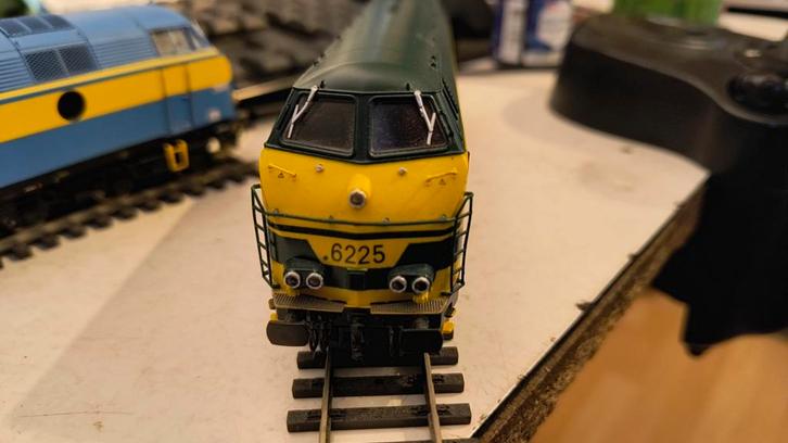 B-models HLD62 6225 TBL2, Hobby en Vrije tijd, Modeltreinen | H0, Zo goed als nieuw, Locomotief, Gelijkstroom, Overige merken
