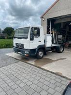 Man vrachtwagen LE 8.180 , marktwagen, Auto's, MAN, Wit, Particulier, Blauw