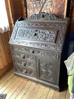 Antieke secretaire, Maison & Meubles, Armoires | Secrétaires, Comme neuf, Enlèvement