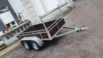 Remorque double essieux 750kg 2,57cm/1,30cm, Autos : Divers, Remorques, Enlèvement, Comme neuf