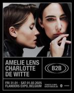 Amelie Lens B2B Charlotte de Witte / Paddock access / 31-01, Tickets en Kaartjes, Evenementen en Festivals, Eén persoon