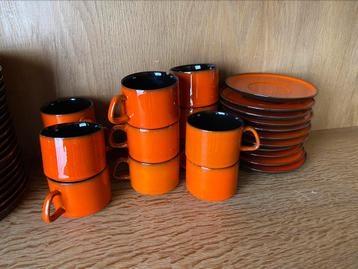 Service de poterie, Enlèvement, Comme neuf, Porcelaine, Service complet