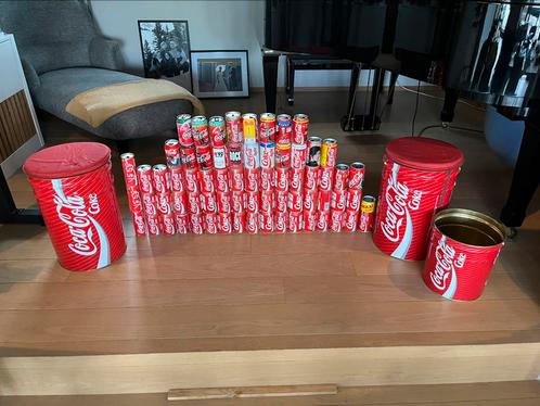 Collection cannettes coca cola, Verzamelen, Blikken, Zo goed als nieuw, Ophalen of Verzenden