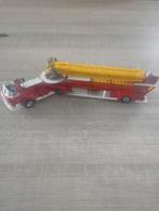 Vintage Corgi brandweer wagen/ladder wagen  60's, Ophalen of Verzenden, Zo goed als nieuw, Bus of Vrachtwagen, Corgi