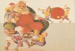 KERSTMAN  COCA-COLA  met KABOUTERS, Verzamelen, Verzenden, 1980 tot heden, Gelopen, Feest(dag)