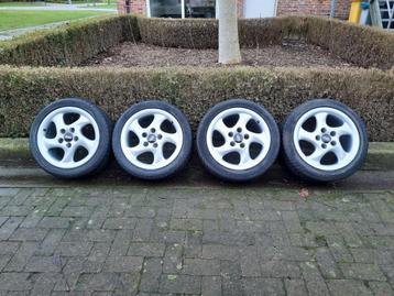 4 velgen porsche turbo twist 17inch breedset beschikbaar voor biedingen