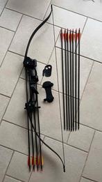 Recurveboog (49inch) voor jeugd met 11 pijlen, Enlèvement, Comme neuf, Arc recurve