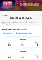 K3 Originals tickets, Tickets en Kaartjes, Twee personen, Mei