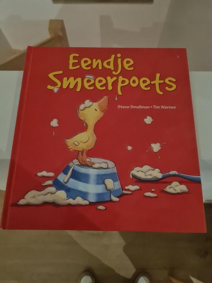 boek - eendje smeerpoets - Tim Warnes, Boeken, Kinderboeken | Kleuters, Ophalen of Verzenden