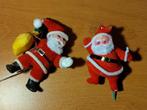 2 père Noël de décorations pour gâteaux, Antiquités & Art, Enlèvement