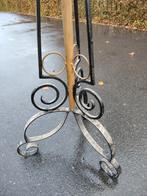 vintage staande lamp met mooie kap, Ophalen, Gebruikt, 100 tot 150 cm, Landelijk