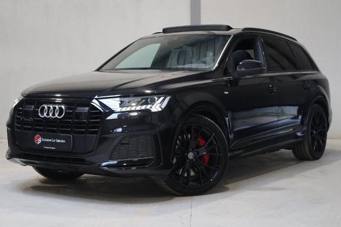 Audi Q7 60 TFSI e Plug in Hybrid 462pk S line Pano BTW wagen, Auto's, Audi, Bedrijf, Te koop, Q7, 4x4, ABS, Achteruitrijcamera