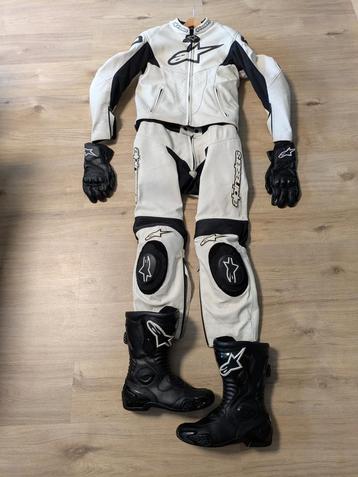 Alpinestars SP-1 motorpak 2-delig wit beschikbaar voor biedingen