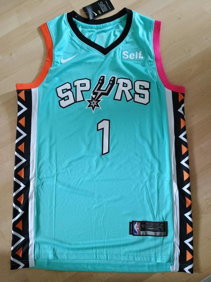 San Antonio Spurs Jersey Wembanyama maat: L, Sport en Fitness, Basketbal, Nieuw, Kleding, Verzenden