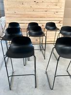 Zwarte bar stoelen, Ophalen, Gebruikt, Zwart
