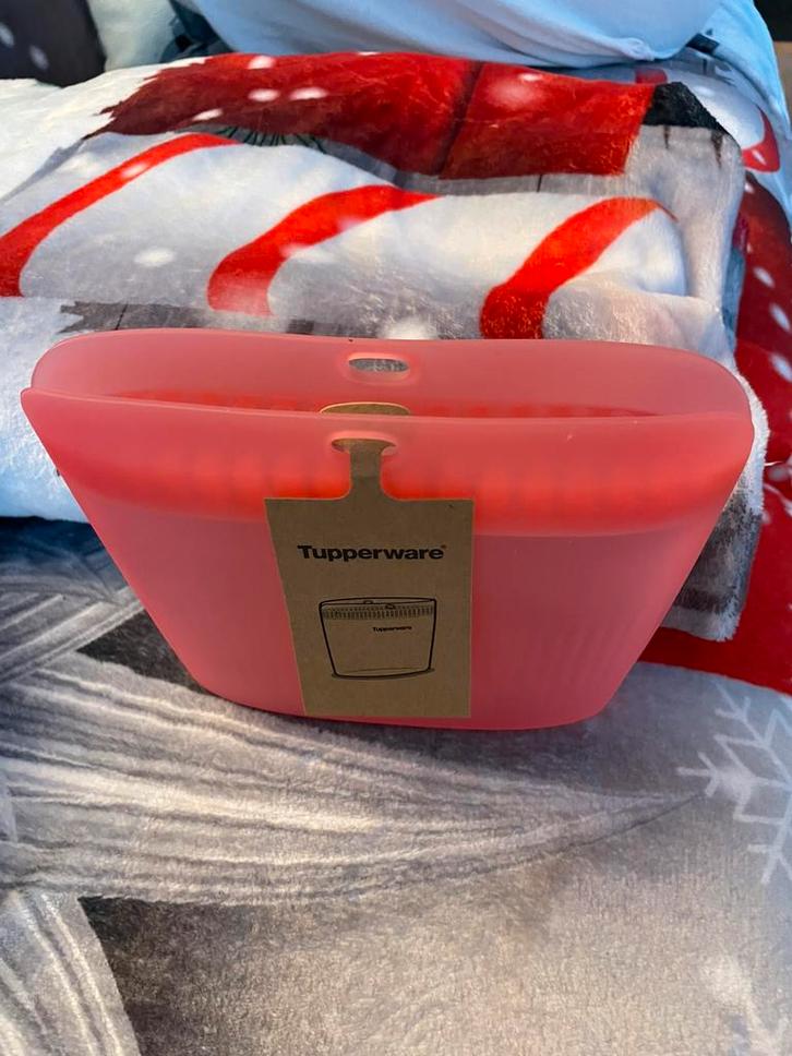 Siliconen zak small, Huis en Inrichting, Keuken | Tupperware, Nieuw, Overige typen, Rood, Ophalen of Verzenden