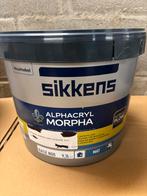 Sikkens Alphacryl morpha speciaal groenblauwe muurverf 10l, Doe-het-zelf en Bouw, Verf, Beits en Lak, Ophalen, Nieuw, Verf