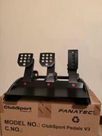 Fanatec clubsport pedals V3, Informatique & Logiciels, Joysticks, Enlèvement