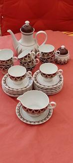 9 delig koffie servies bavaria, Huis en Inrichting, Ophalen of Verzenden, Zo goed als nieuw, Kop(pen) en/of Schotel(s)
