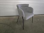 Stoelen Luca Grijs bouclé (12x beschikbaar), Enlèvement ou Envoi, Neuf, Gris, Tissus