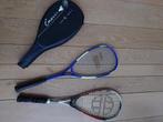 Squash rackets en opbergzak, Sport en Fitness, Squash, Racket, Met hoes, Zo goed als nieuw, Ophalen