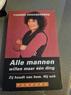 Yvonne kroonenberg, alle mannen willen maar een ding, Enlèvement ou Envoi