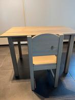 Kindertafel met 1 stoeltje Ikea Sundvik, Enlèvement, Utilisé, Table(s) et Chaise(s)