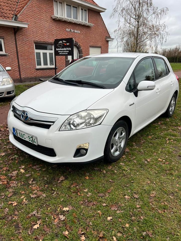 Toyota auris 1.8i hybride 2012, Auto's, Toyota, Bedrijf, Auris, ABS, Achteruitrijcamera, Airbags, Airconditioning, Bluetooth, Boordcomputer